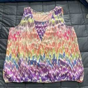 Liz Claiborne Faux Wrap Blouse